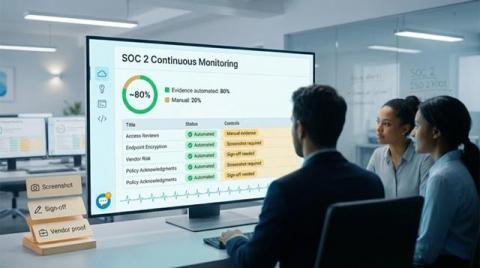 5 Best SOC 2 Continuous Monitoring Tools for SaaS: Closing the 20% Manual Evidence Gap