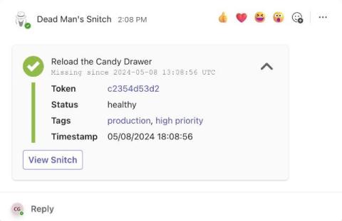 dead mans snitch
